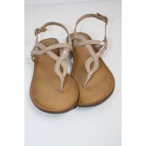 Fergalicious By Fergie Women's Sandals Sz 6.5 Honey Taupe